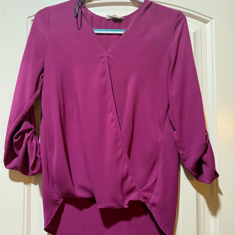 Elegant Purple Women's Top